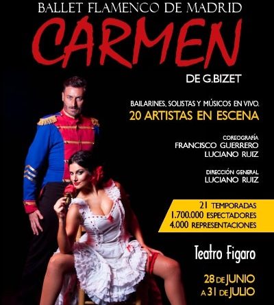 Ve a conocer a «Carmen G. Bizet», la femme fatale del ballet flamenco